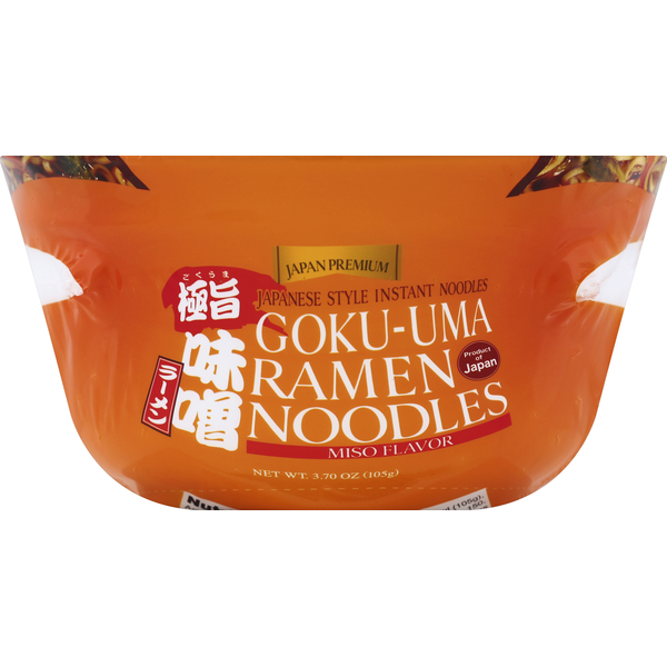 Goku Uma Ramen-Noodles, Miso Flavor hero