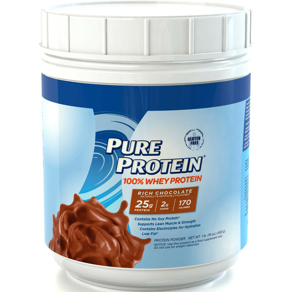 Protein & Meal Replacements Pure Protein 100% Whey Powder - Rich Chocolate hero