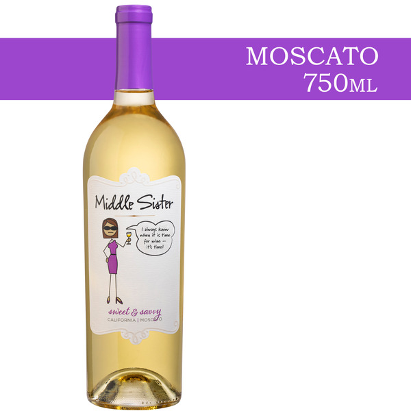 White Wines Middle Sister Sweet & Savvy Moscato hero