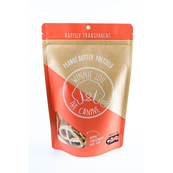 Dog Food & Care Winnie Lou The Canine Co  Peanut Butter Pretzels hero