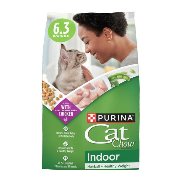 Cat Food & Care Purina Cat Chow Indoor Dry Cat Food, Hairball + Healthy Weight hero