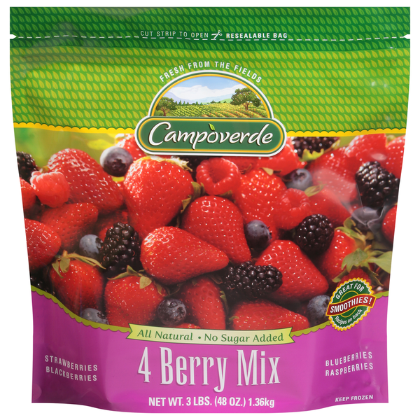 Frozen Produce Campoverde 4 Berry Mix hero