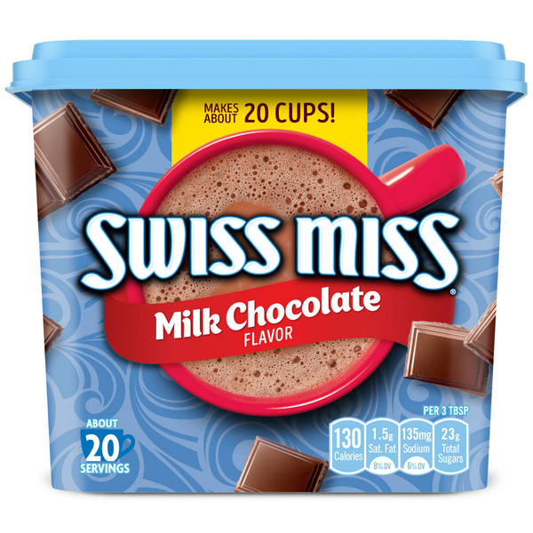 Cocoa & Drink Mixes Swiss Miss Milk Chocolate Flavored Hot Cocoa Mix hero