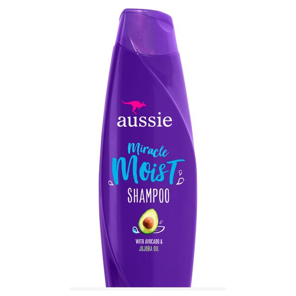 Hair Care Aussie Paraben-Free Miracle Moist Shampoo with Avocado & Jojoba hero