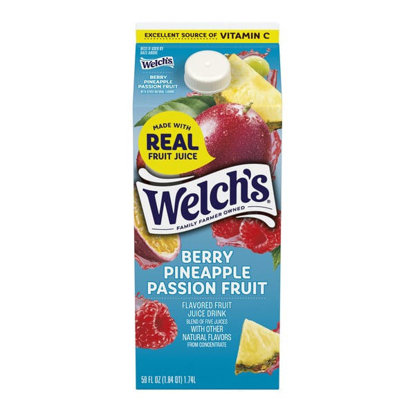 Juice & Nectars Welch's Berry Pineapple Passion Fruit hero