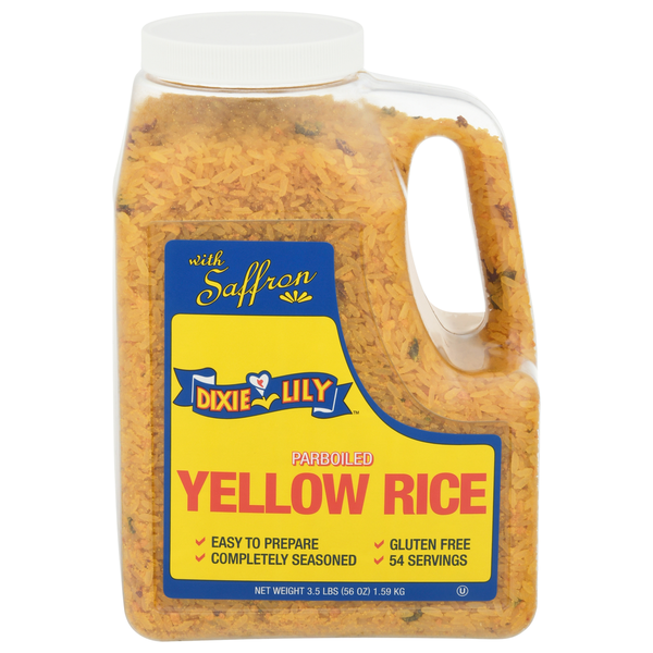 Grains, Rice & Dried Goods Dixie Lily Yellow Rice, Parboiled hero