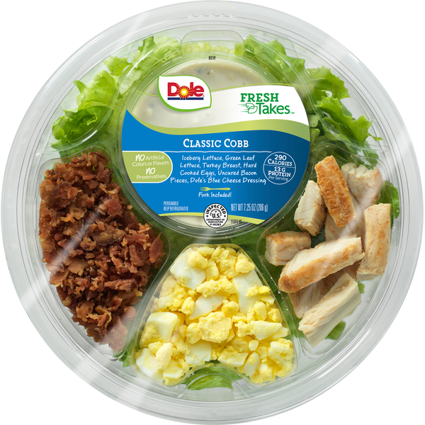 Prepared Soups & Salads Dole Classic Cobb hero