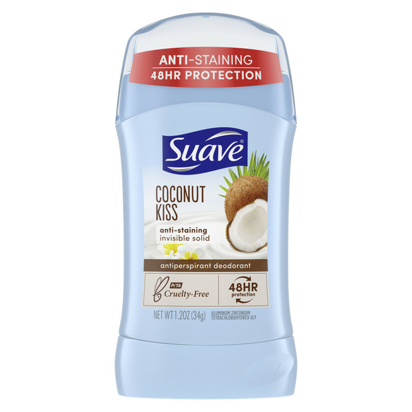 Deodorants Suave Antiperspirant & Deodorant Stick Coconut Kiss hero