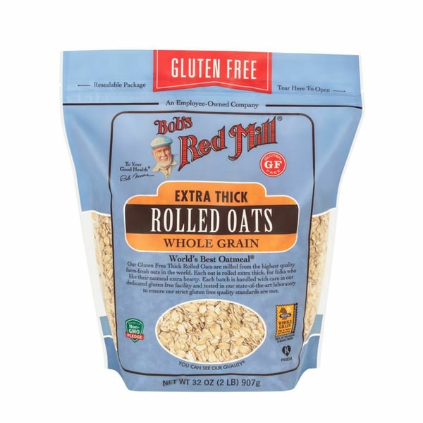 Hot Cereal & Pancake Mixes Bob's Red Mill Gluten Free Extra Thick Rolled Oats hero