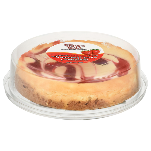 Bakery Desserts The Father’s Table Cheesecake, Strawberry Swirl hero