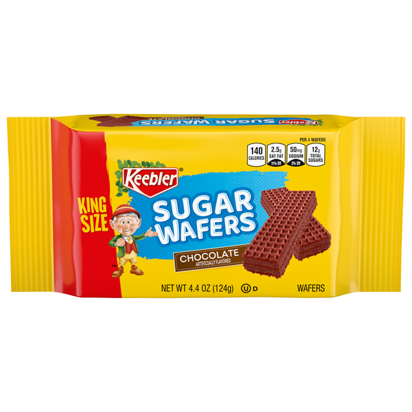 Keebler Wafers, Sugar, Chocolate, King Size hero