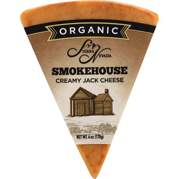 Packaged Cheese Sierra Nevada Creamy Jack Cheese, Organic, Smokehouse hero