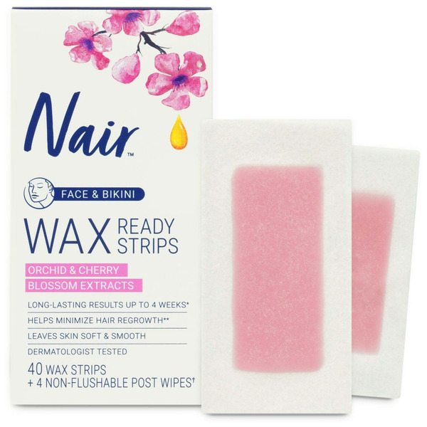 Shave Needs Nair Wax Ready-Strips Hair Remover hero