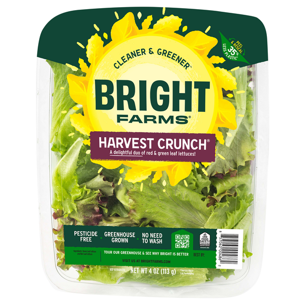 Packaged Produce & Salad Bright Farms Harvest Crunch hero