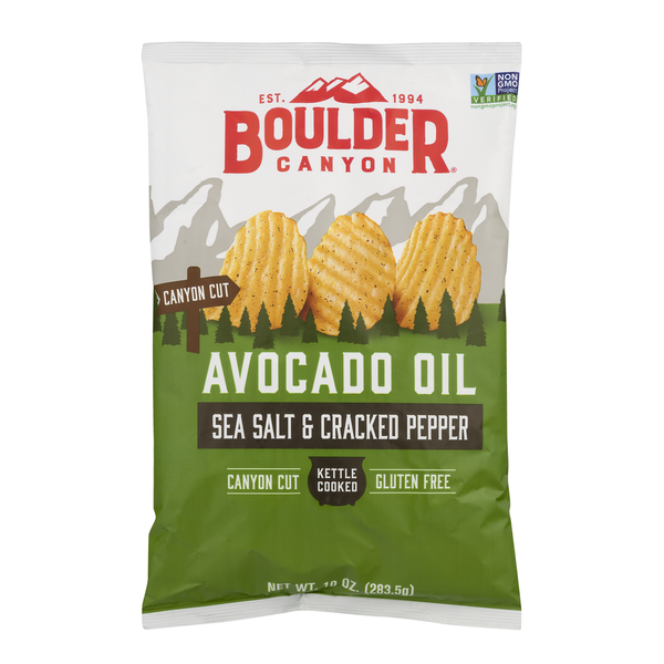 Boulder Canyon Avocado Oil Sea Salt & Cracked Pepper hero