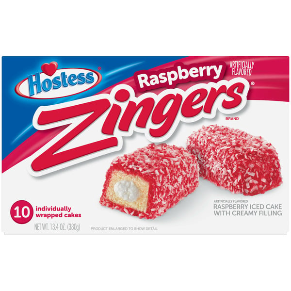 Cookies & Cakes Hostess Raspberry ZINGERS hero