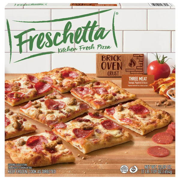 Frozen Pizza Freschetta Brick Oven Crust Meat Medley Pizza hero