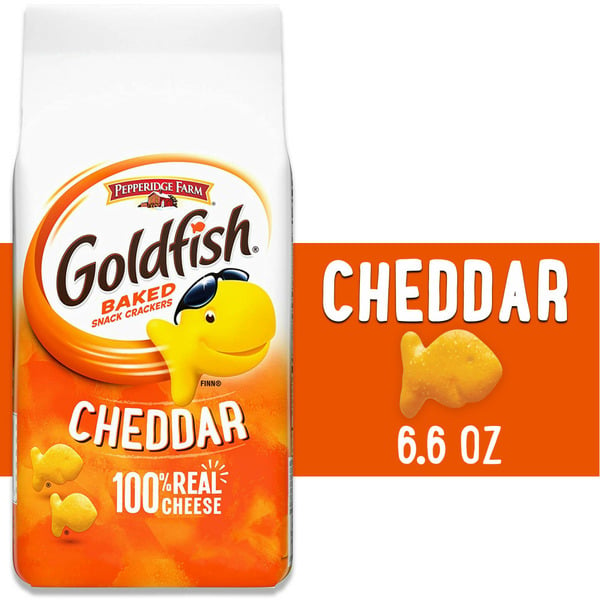 Crackers Pepperidge Farm Goldfish  Cheddar Cheese Crackers hero