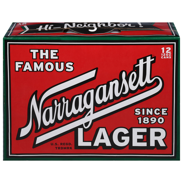 Beers & Coolers Narragansett Beer Beer, Lager hero