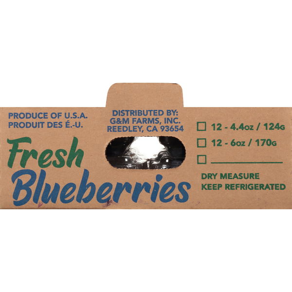 Fresh Fruits Ocean Spray Blueberries, Fresh hero