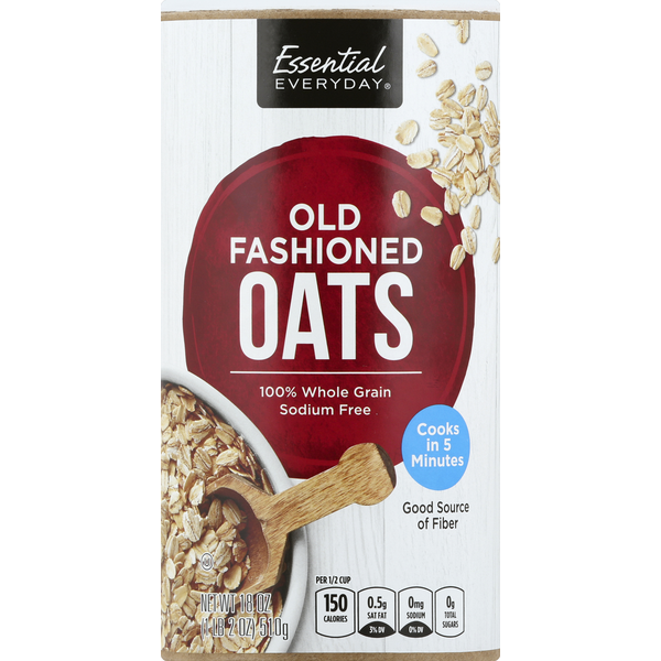 Hot Cereal & Pancake Mixes Essential Everyday Oats, Old Fashioned hero