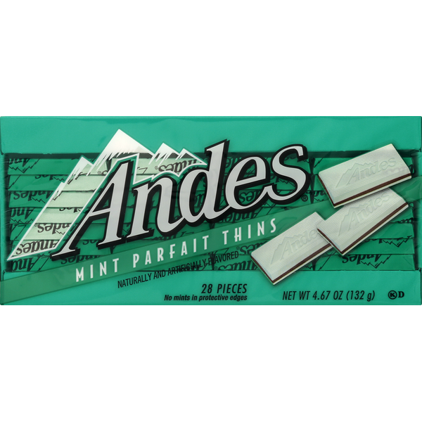 Candy & Chocolate Andes Mint Parfait, Thins hero