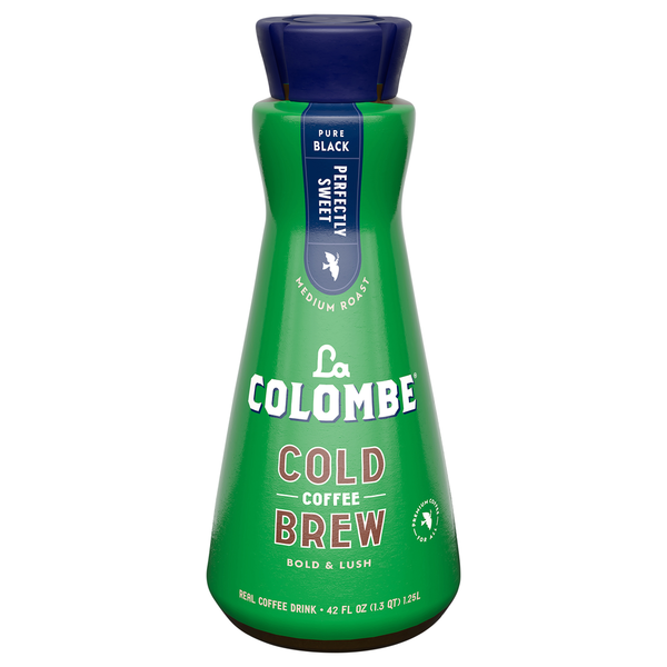 La Colombe Coffee Drink, Pure Black, Medium Roast, Perfectly Sweet, Cold Brew hero