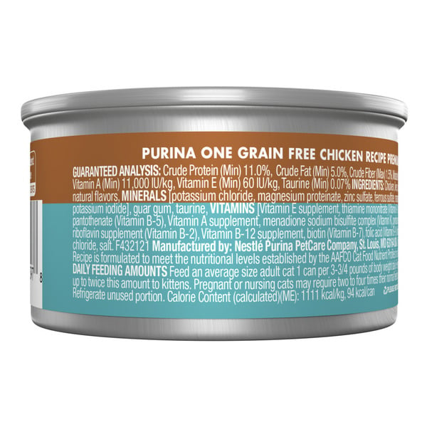 Purina retailer one pate cat food