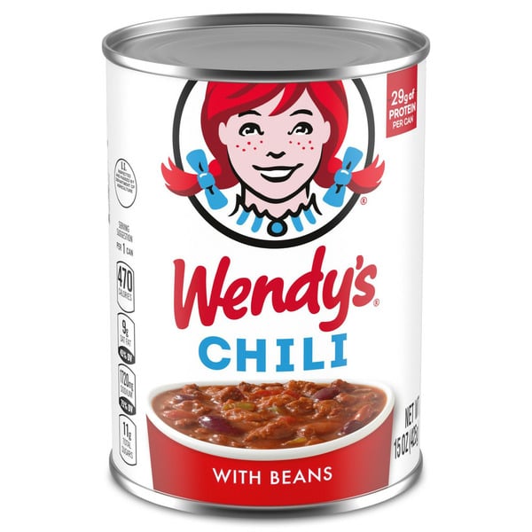 Wendy's Canned Chili With Beans hero