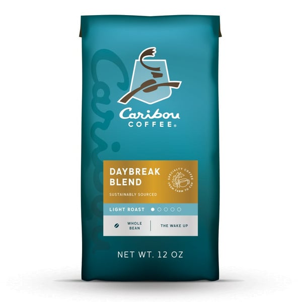 Coffee Caribou Coffee Daybreak, Light Roast Whole Bean Coffee, Bag hero