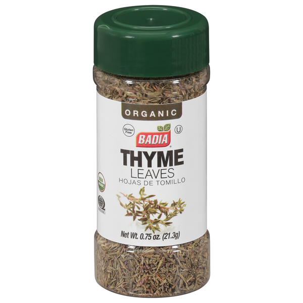 Spices & Seasonings Badia Spices Thyme Leaves, Organic hero