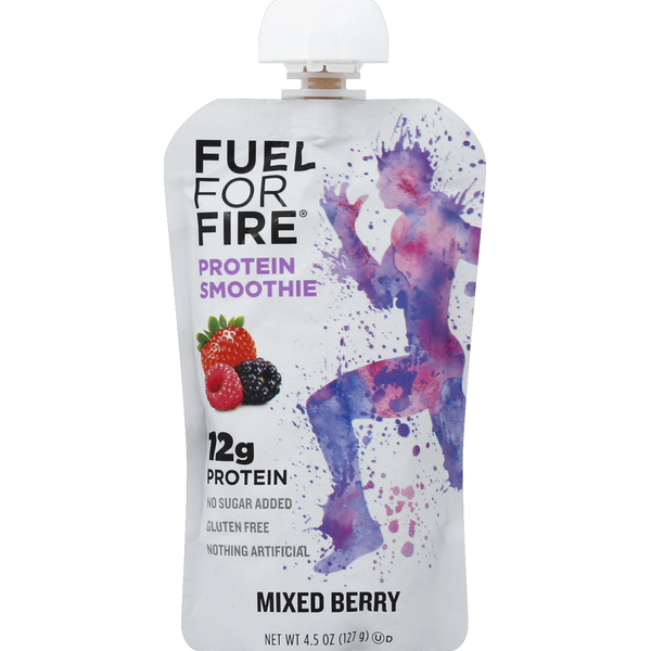 Energy & Sports Drinks Fuel For Fire Protein Smoothie, Mixed Berry hero