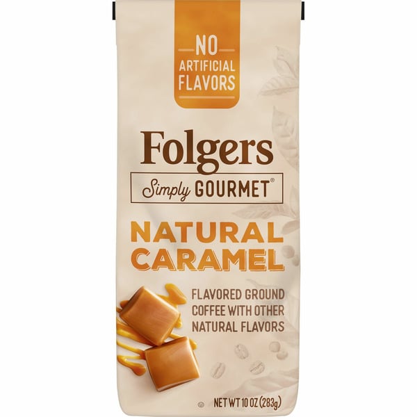 Coffee Folgers Simply Gourmet hero