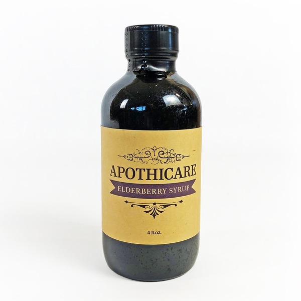 Cold, Flu & Allergy Apothicare Elderberry Syrup hero