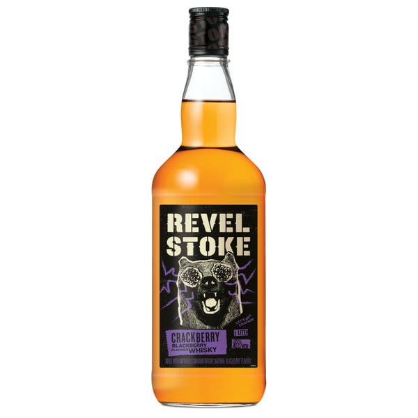 Whiskey Revel Stoke Blackberry Flavored Whiskey Crackberry 70 hero