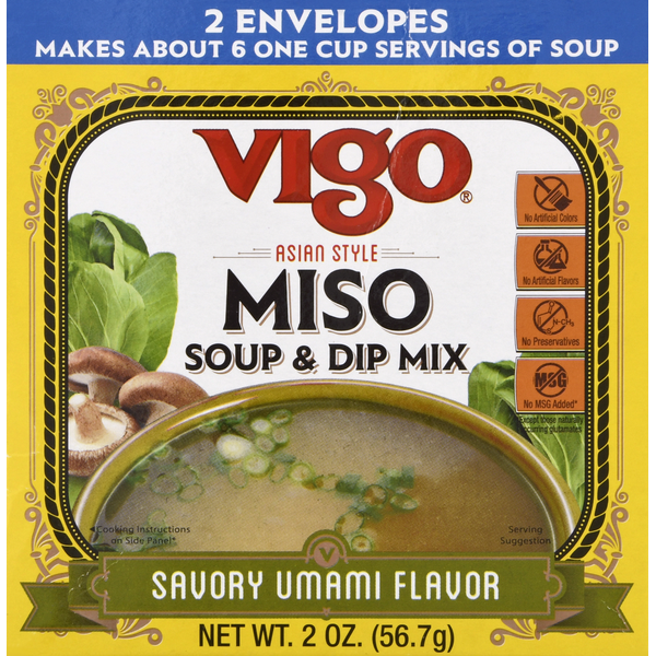 Instant Foods Vigo Soup & Dip Mix, Savory Umami Flavor, Miso, Asian Style hero