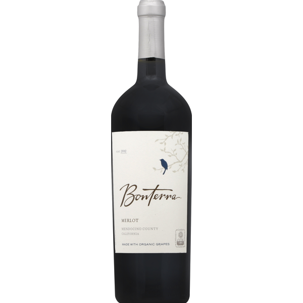 Red Wines Bonterra Merlot Organic hero