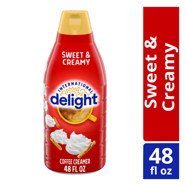 Cream International Delight Sweet & Creamy Coffee Creamer hero