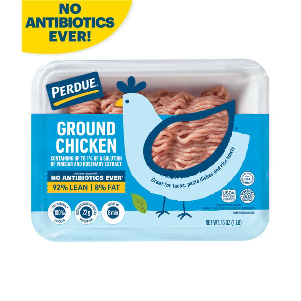 Packaged Poultry Perdue Fresh Ground Chicken hero