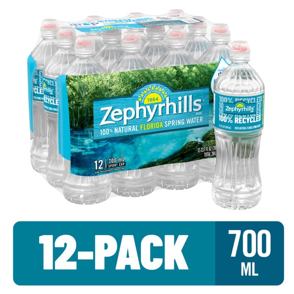 Water, Seltzer & Sparkling Water Zephyrhills 100% Natural Spring Water hero