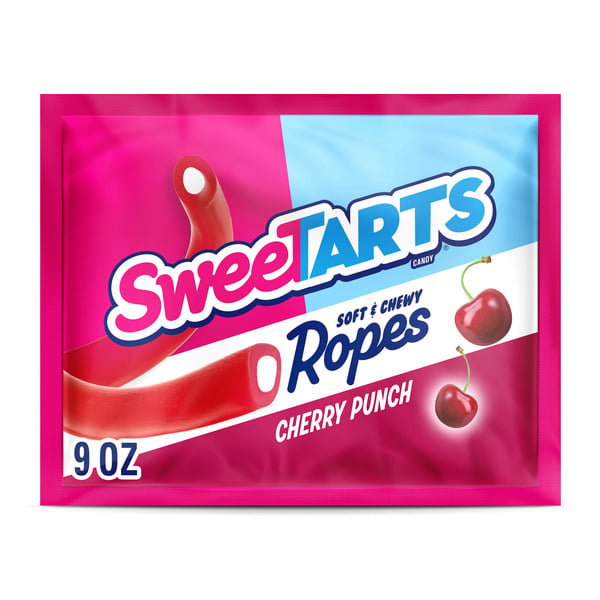 Cookies & Cakes SweeTARTS Ropes Candy Cherry Punch Soft And Chewy hero