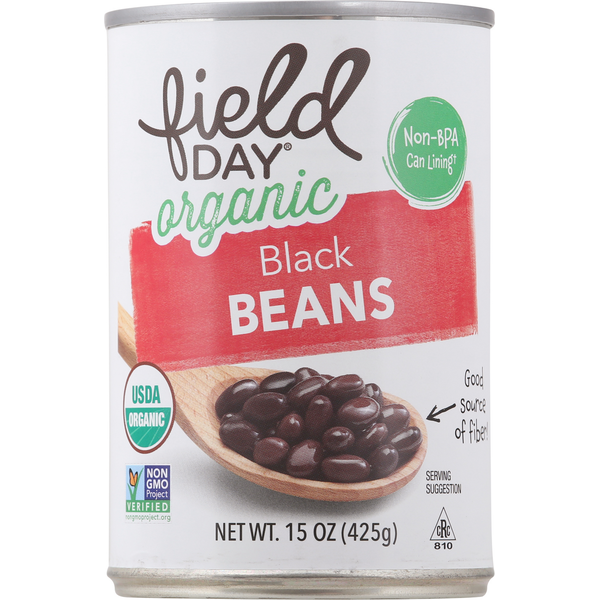 Canned Meals & Beans FIELD DAY Black Beans hero