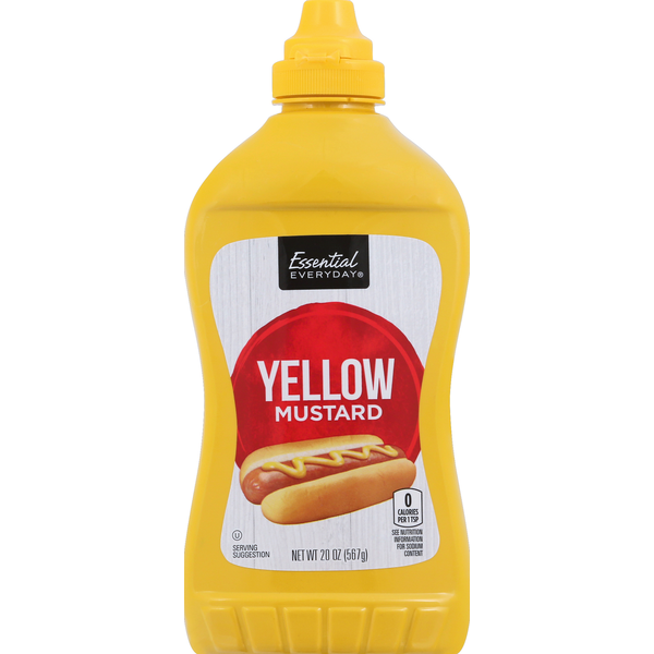 Condiments Essential Everyday Mustard, Yellow hero