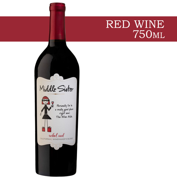 Red Wines Middle Sister Rebel Red Red Wine hero