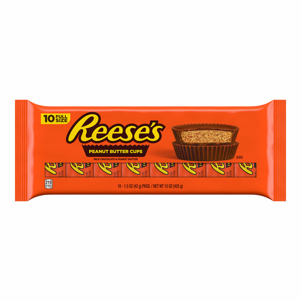 Candy & Chocolate Reese's Milk Chocolate Peanut Butter Cups Candy hero