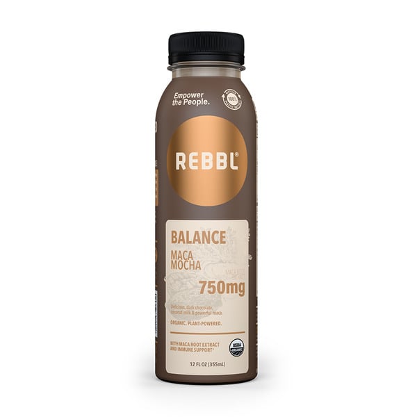 Refrigerated REBBL Balance Maca Mocha hero