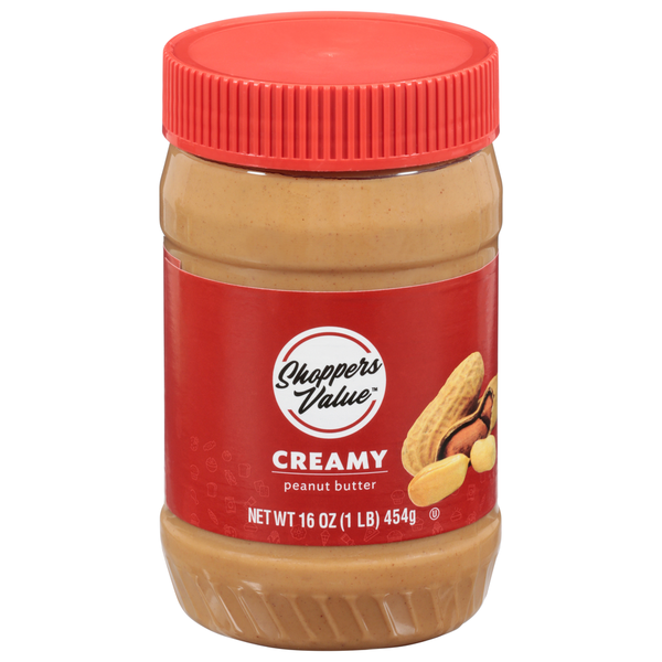 Spreads Shoppers Value Peanut Butter, Creamy hero