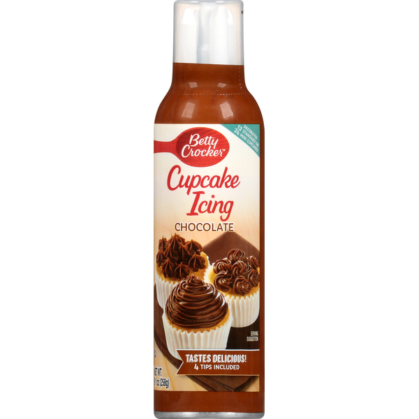 Baking Supplies & Decor Betty Crocker Cupcake Icing, Chocolate hero