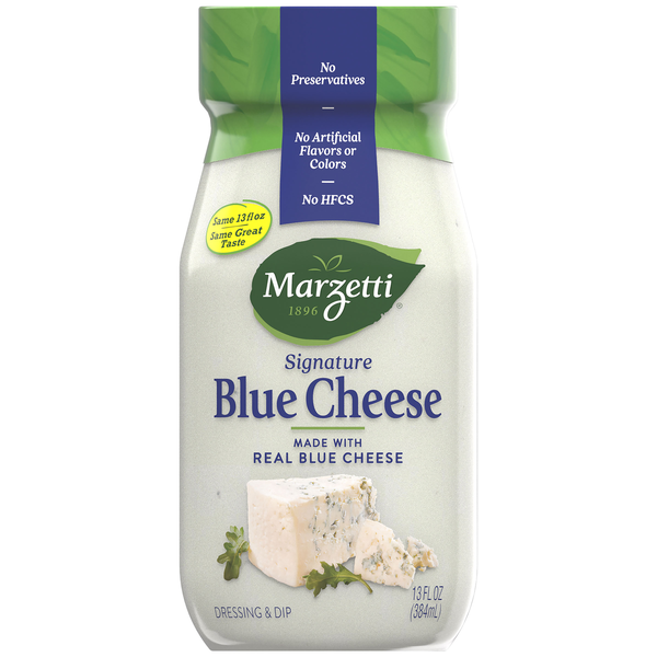 Dips, Dressings or Salad Toppings Marzetti Blue Cheese Dressing & Dip 13 fl oz Jar hero