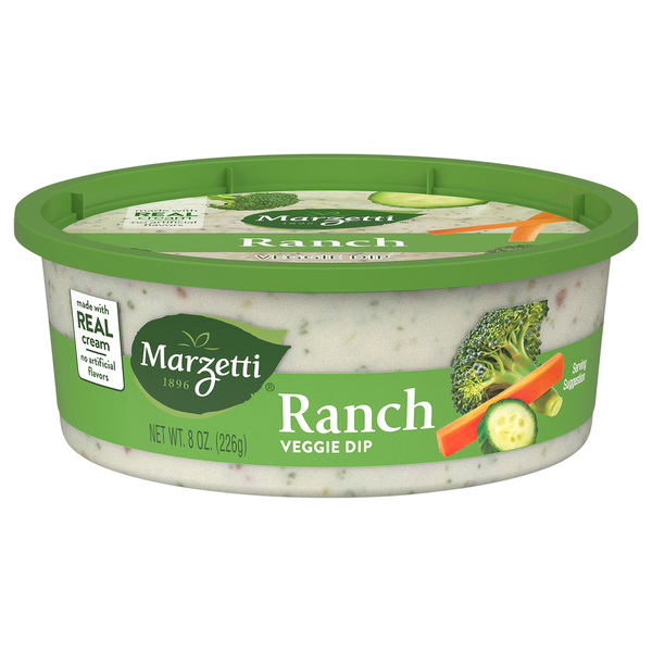 Preserved Dips & Spreads Marzetti Veggie Dip, Ranch hero